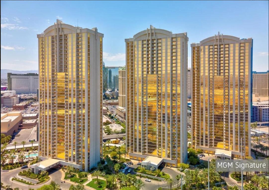 Signature Mgm Suite With Strip And Sphere View Las Vegas Kültér fotó